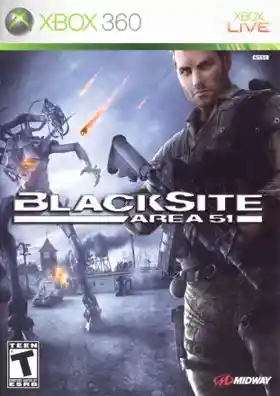 Blacksite Area 51 (USA) box cover front